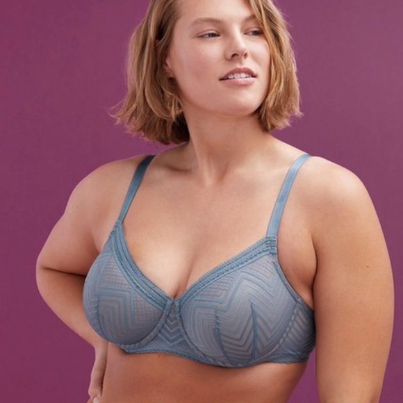 ThirdLove Other - Thirdlove graphic mesh Demi bra size 38F